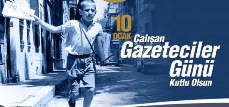 10 Ocak Çalışan Gazeteciler Günü 